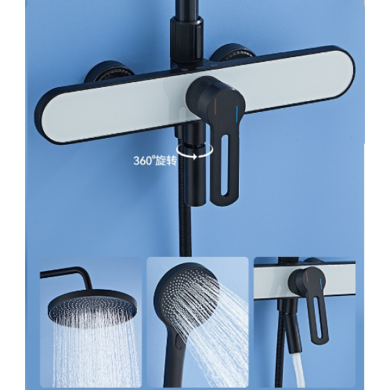 N94C-NGN black shower set ,stock